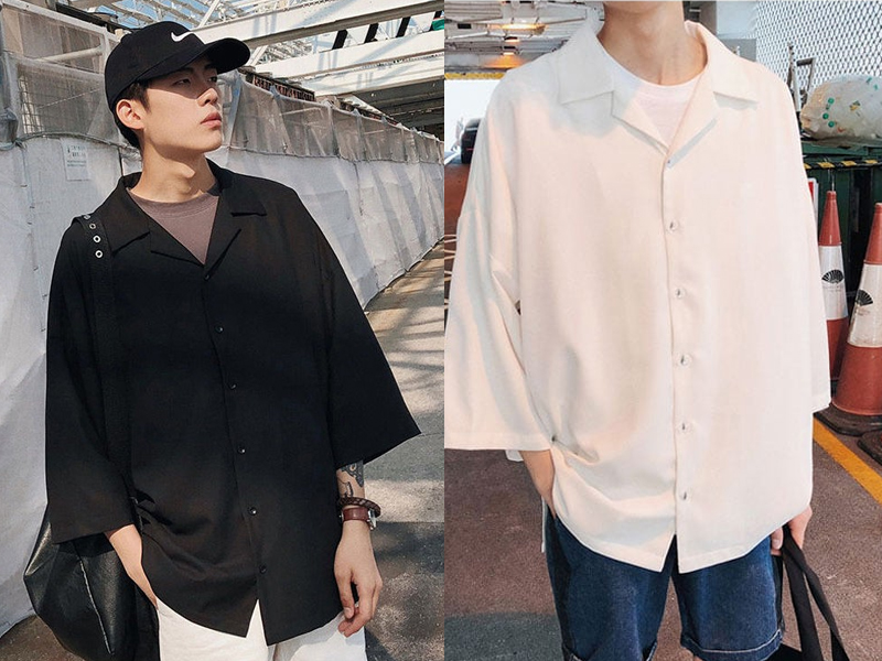 Áo sơ mi oversized